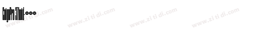 CoignPro 37boid字体转换 CoignPro 37boid字体转换
